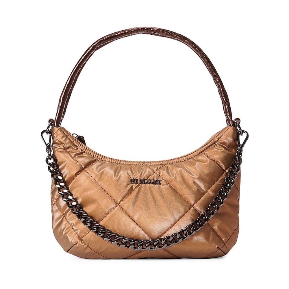 MZ Wallace Quilted Bowery Shoulder Bag
Tiger Eye Pearl, NWT ⭐️RARE ⭐️ - Picture 3 of 16